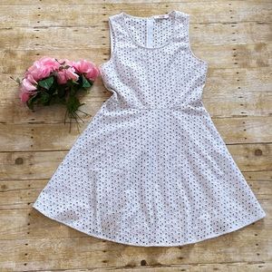 JustFab White cutout dress